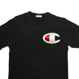 CHAMPION Mens T-Shirt Black M