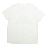 ADIDAS Mens T-Shirt White L