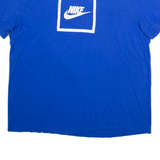NIKE Mens T-Shirt Blue L
