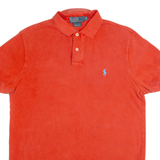POLO RALPH LAUREN Custom Fit Mens Polo Shirt Red M