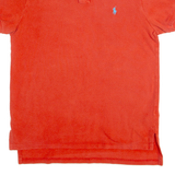 POLO RALPH LAUREN Custom Fit Mens Polo Shirt Red M