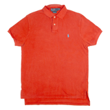 POLO RALPH LAUREN Custom Fit Mens Polo Shirt Red M