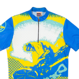 BRIKO Cycling Mens Jersey Blue 1/4 Zip M