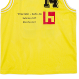 GEMS Munchenstein Basketball Club Mens Jersey Yellow Sleeveless XL