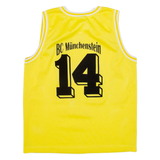 GEMS Munchenstein Basketball Club Mens Jersey Yellow Sleeveless XL