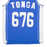 RECON Mens Jersey Blue Sleeveless XL