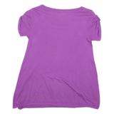 ADIDAS Womens T-Shirt Purple S