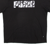 PUMA Womens T-Shirt Black L