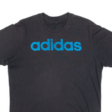 ADIDAS Mens T-Shirt Black S