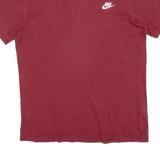 NIKE Mens T-Shirt Red M