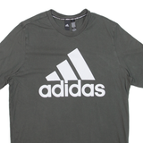 ADIDAS Mens T-Shirt Grey M