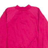 BLAIR Womens Sweatshirt Pink High Neck M