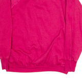 BLAIR Womens Sweatshirt Pink High Neck M