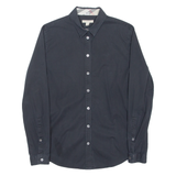 BURBERRY BRIT Womens Plain Shirt Black Long Sleeve M