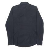 BURBERRY BRIT Womens Plain Shirt Black Long Sleeve M