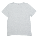 TOMMY HILFIGER Mens T-Shirt Grey Crew Neck S