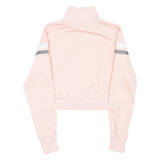 ELLESSE Cropped Womens Bomber Jacket Pink UK 6