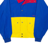 PARK CITY Mens Lined Jacket Blue Colourblock M