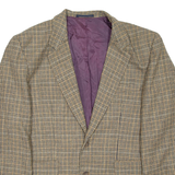 Mens Blazer Coat Brown XL