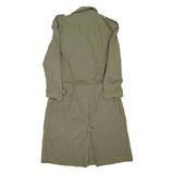 Womens Trench Coat Green XL