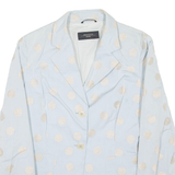 MAX MARA WEEKEND Womens Blazer Coat Blue UK 10