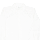 C&A Womens Plain Shirt White Long Sleeve M