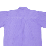 FACE TO FACE Mens Plain Shirt Purple L