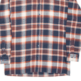 EXPLORER Mens Flannel Shirt Red Check Long Sleeve M