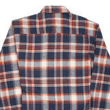 EXPLORER Mens Flannel Shirt Red Check Long Sleeve M