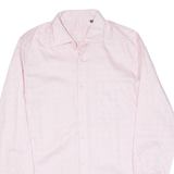 LOUIS PHILIPPE Mens Shirt Pink Floral Long Sleeve M