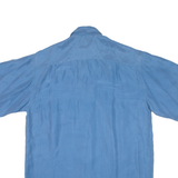 GATSBY Mens Plain Shirt Blue M