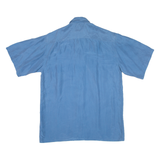 GATSBY Mens Plain Shirt Blue M