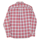 TIMBERLAND Mens Shirt Red Check Long Sleeve XL