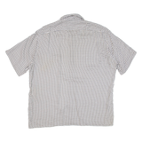 BOSS Mens Shirt Beige Crazy Pattern L