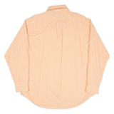 TOMMY HILFIGER Mens Shirt Orange Check Long Sleeve XL