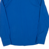 G-STAR Mens Plain Shirt Blue Long Sleeve M