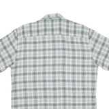 Mens Shirt Green Check XL