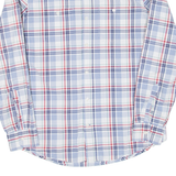 GAP Mens Shirt Blue Check Long Sleeve M