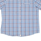 PIERRE CARDIN Mens Shirt Blue Check 2XL