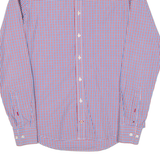 TOMMY HILFIGER Slim Fit Mens Shirt Red Check Long Sleeve M