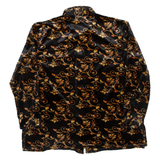 Womens Shirt Black Floral 3/4 Sleeve XL