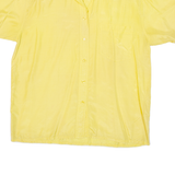 Womens Plain Shirt Yellow L
