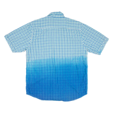 DICKIES Mens Shirt Blue Check L