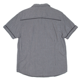 GUESS Mens Plain Shirt Grey M