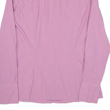 HUGO Womens Plain Shirt Purple Long Sleeve S