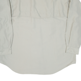 ANDERSON GEOFF Mens Plain Shirt Green Long Sleeve XL