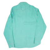 BOSS Mens Plain Shirt Blue Long Sleeve XL