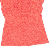 COLUMBIA Womens Shirt Pink Crazy Pattern S