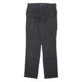 DICKIES Workwear Womens Trousers Black Slim Tapered W32 L31