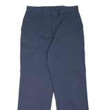 DICKIES Workwear Womens Trousers Blue Regular Straight W31 L30